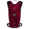 Osprey Salida 8L Women’s Biking Backpack with Hydraulics Reservoir, Space Travel Grey(Claret Red)