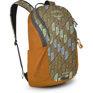 Osprey Astronova Campus Laptop Backpack – Lightweight Everyday Bag with Laptop Sleeve and Bottle Pockets(Kazuma Print Toffee Orange)