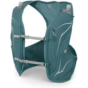 Osprey Dyna LT Women’s Running Hydration Vest with Hydraulics Soft Flasks(Cascade Blue/Silver Lining)