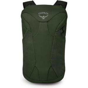 Osprey Farpoint Fairview Travel Daypack for Men and Women, Black(Gopher Green)