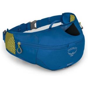 Osprey Savu 2L Biking Waist Pack for Men and Women, Black(Postal Blue)