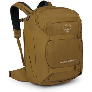 Osprey Sojourn Porter 46L Travel Backpack – Carry-On Compliant Luggage with StraightJacket Compression and Padded Laptop Sleeve – Durable Pack for International or Urban Travel, Brindle Brown(Brindle Brown)