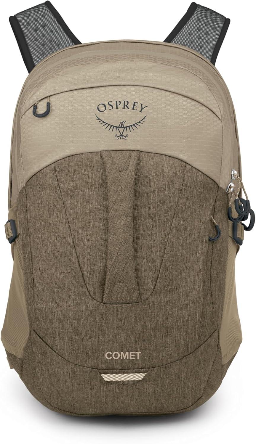 imageOsprey Comet Laptop Backpack Dual Compartment Commuter Bag for Laptop amp Everyday Essentials Moss GreenEarl Grey HeatherAlpaca TanLatte Brown Heather