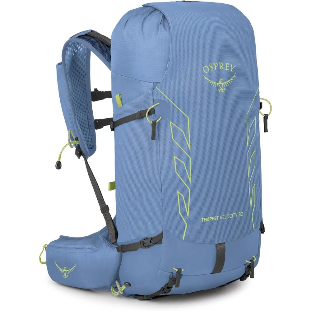 imageOsprey Tempest Velocity 30L Womens Hiking Backpack  Running Biking MultiSport Pack Sevres Blue MediumLargeSevres Blue