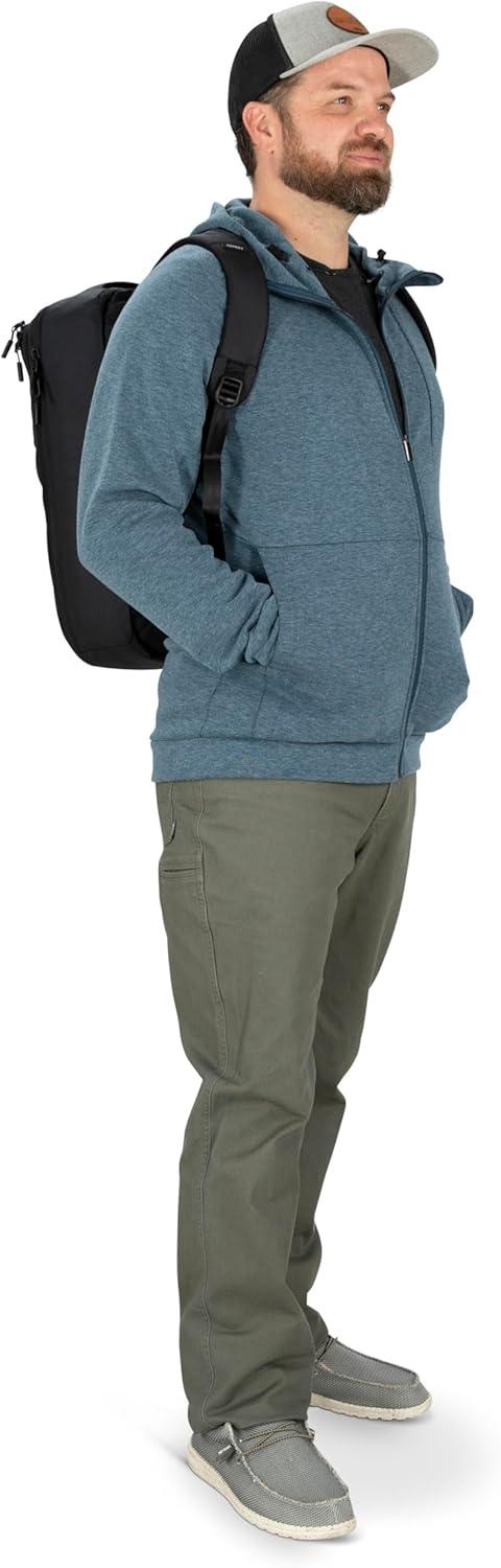 imageOsprey Aoede 25L Commuter Briefcase Backpack BlackMagma Brown