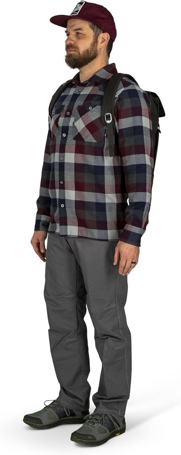 imageOsprey Arcane Flap Pack Laptop Backpack Earl Grey HeatherBlack