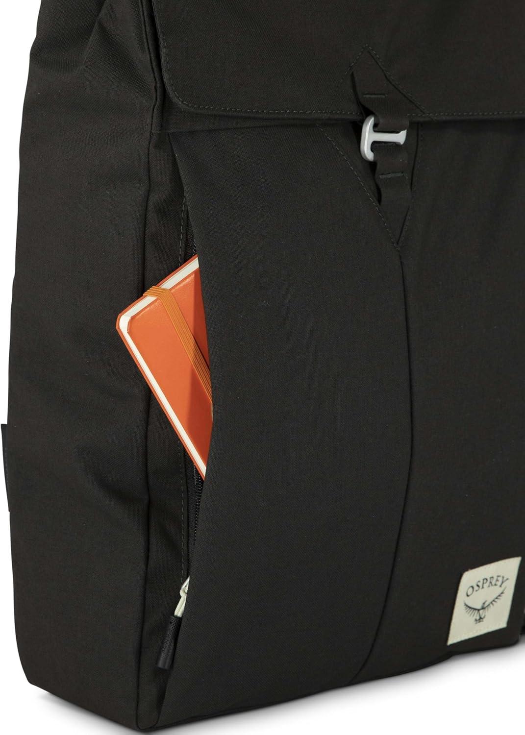 imageOsprey Arcane Flap Pack Laptop Backpack Earl Grey HeatherBlack