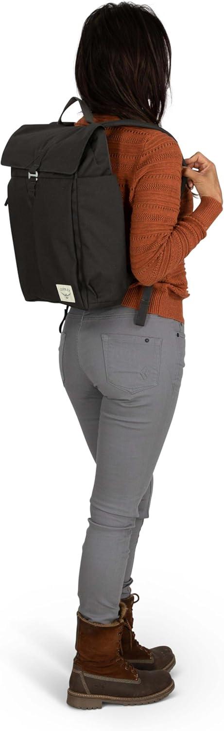 imageOsprey Arcane Flap Pack Laptop Backpack Earl Grey HeatherBlack