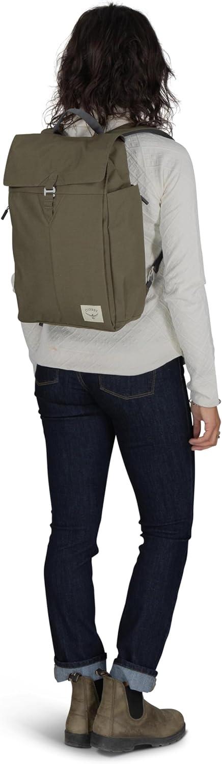 imageOsprey Arcane Flap Pack Laptop Backpack Earl Grey HeatherEarl Grey Heather