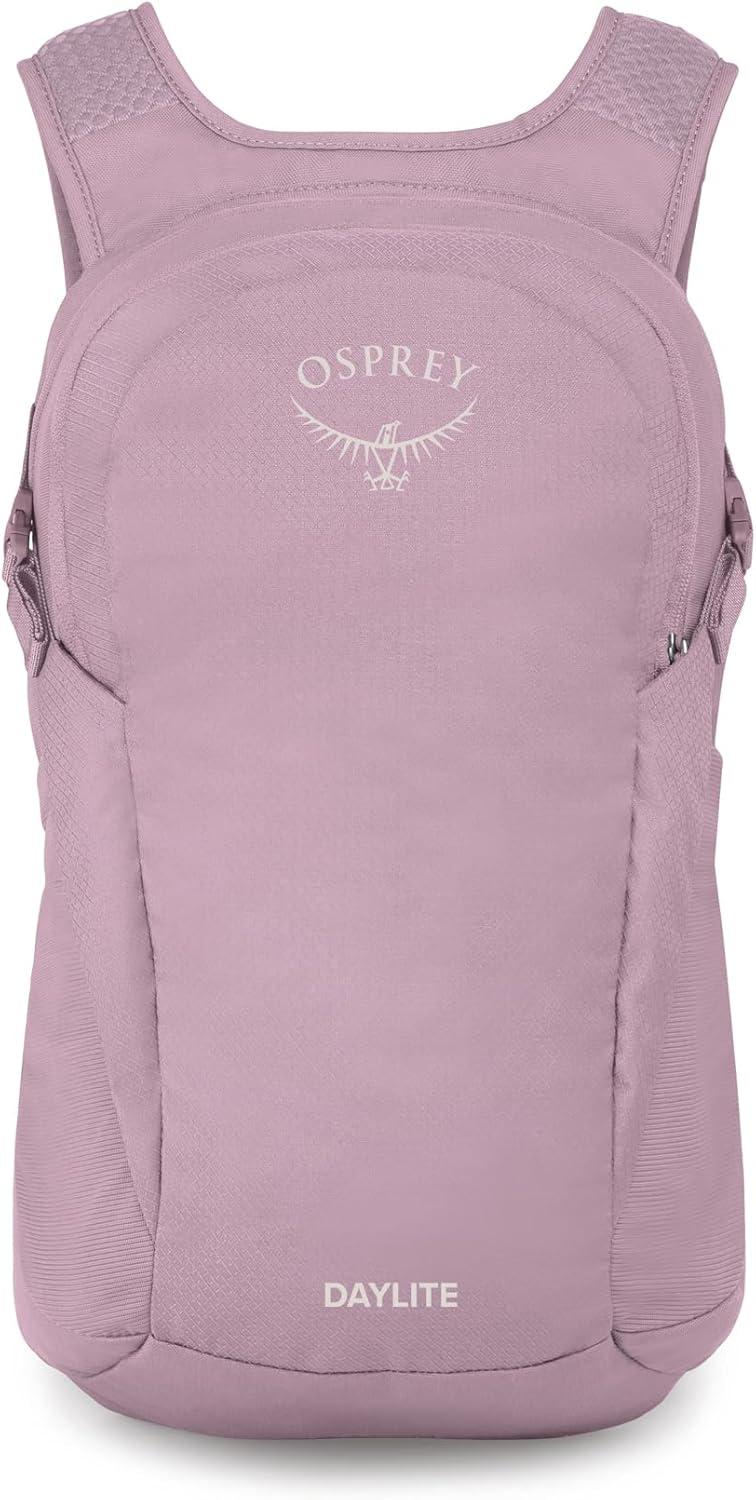 imageOsprey Daylite Commuter Backpack Lightweight Everyday Bag with Laptop Sleeve Bottle PocketsIris Pink