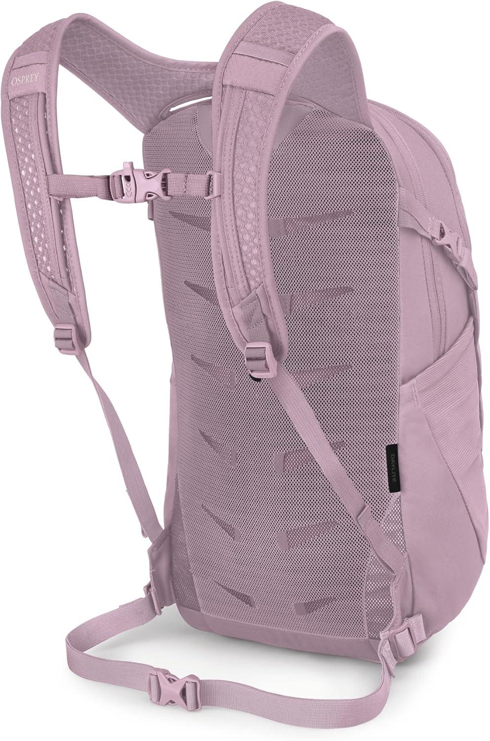 imageOsprey Daylite Commuter Backpack Lightweight Everyday Bag with Laptop Sleeve Bottle PocketsIris Pink