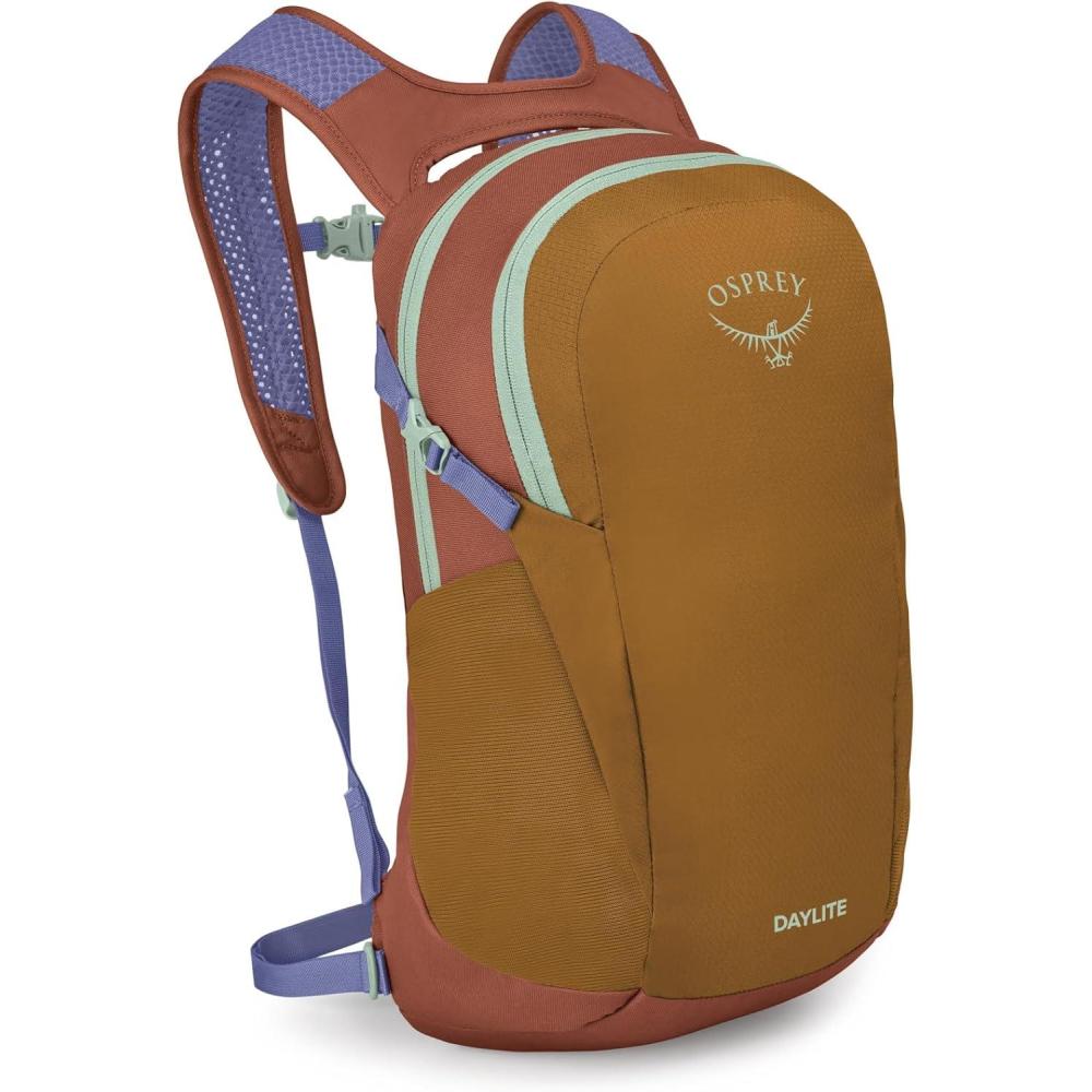 imageOsprey Daylite Commuter Backpack  Lightweight Everyday Bag with Laptop Sleeve Bottle PocketsBarley Brown Multi