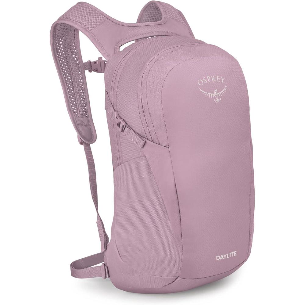 imageOsprey Daylite Commuter Backpack  Lightweight Everyday Bag with Laptop Sleeve Bottle PocketsIris Pink