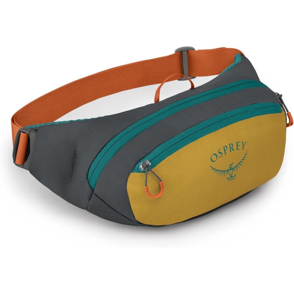 imageOsprey Daylite Waist Pack  Fanny Pack with Crossbody Shoulder Carry Option  Lightweight Hip BagTumbleweed YellowTunnel Vision