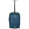 Osprey Ozone 2-Wheel Carry-On 40L/21.5″, Black(Coastal Blue)