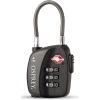 Osprey TSA Approved 3 Dial Cable Luggage Lock, Black