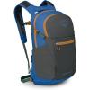 Osprey Daylite Plus Earth Commuter Backpack for Men and Women, Dark Charcoal/Blue Flame(Dark Charcoal/Blue Flame)