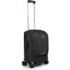 Osprey Transporter Hybrid Carry On Luggage, 4 Spinner Wheels, 22″/36L, Black(Black)