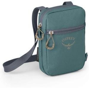 Osprey Daylite Small Crossbody Bag – Durable Sling Bag with Zipper Pockets for Everyday Carry(Cascade Blue/Latte Brown)