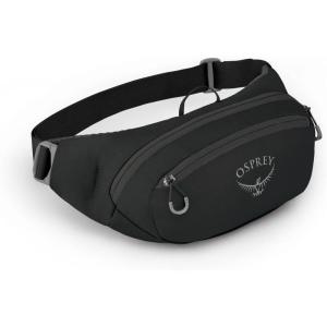 Osprey Daylite Waist Pack – Fanny Pack with Crossbody Shoulder Carry Option – Lightweight Hip Bag(Black)