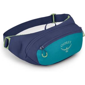 Osprey Daylite Waist Pack – Fanny Pack with Crossbody Shoulder Carry Option – Lightweight Hip Bag(Blue Spikemass/Alkaline)