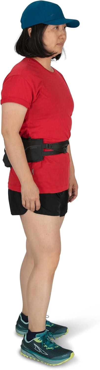 imageOsprey Duro Dyna Hydration Waist Pack with Hydraulics Soft Flasks for RunningPhantom GreyToffee Orange