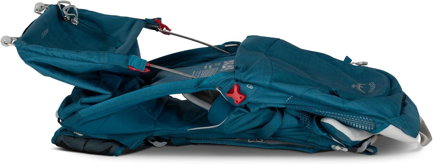 imageOsprey Poco SLT Lightweight Child Carrier Backpack SlimmedDown Hiking Carrier for Toddlers with Safety Harness Sunshade and Ventilated Backpanel Lightweight TravelFriendly OptionDeep Peyto