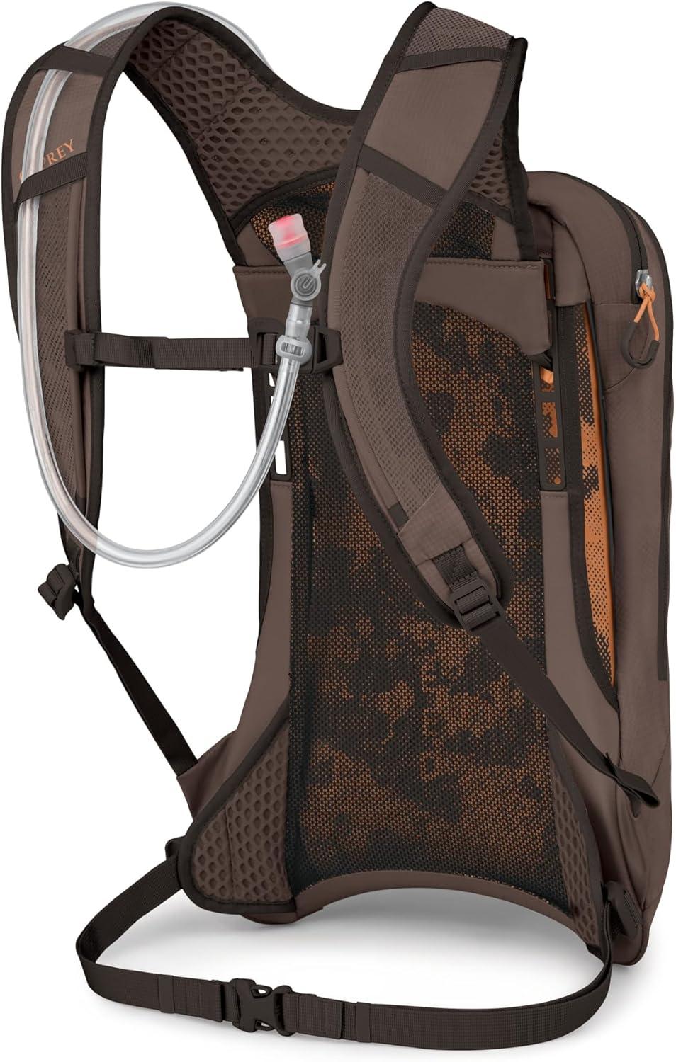 imageOsprey Syncro Mens Hiking Backpack with Hydraulics Reservoir Lightweight Mountain Biking Hydration PackTruffle Brown