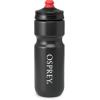 Osprey 20 Oz Bike Bottle – Durable Leak Proof Squeeze Bottle for Biking – Lightweight, Flexible, and Easy to Clean, Black(Black)