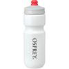 Osprey 20 Oz Bike Bottle – Durable Leak Proof Squeeze Bottle for Biking – Lightweight, Flexible, and Easy to Clean, Black(White)
