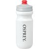 Osprey 20 Oz Bike Bottle – Durable Leak Proof Squeeze Bottle for Biking – Lightweight, Flexible, and Easy to Clean, Black(White)