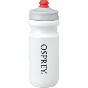Osprey 20 Oz Bike Bottle – Durable Leak Proof Squeeze Bottle for Biking – Lightweight, Flexible, and Easy to Clean, Black(White)