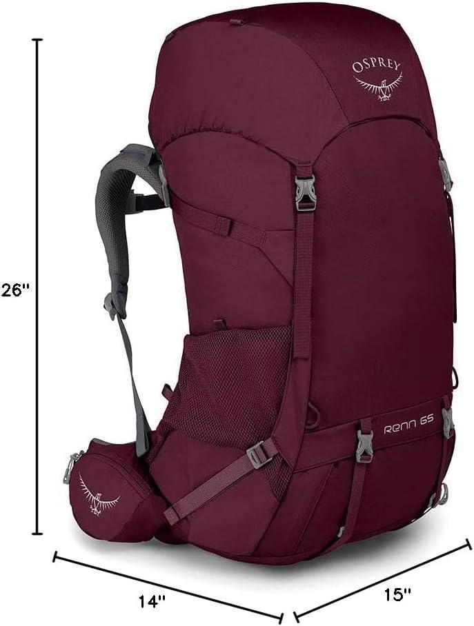 imageOsprey Renn 50L Womens Backpacking Backpack Aurora PurpleAurora Purple