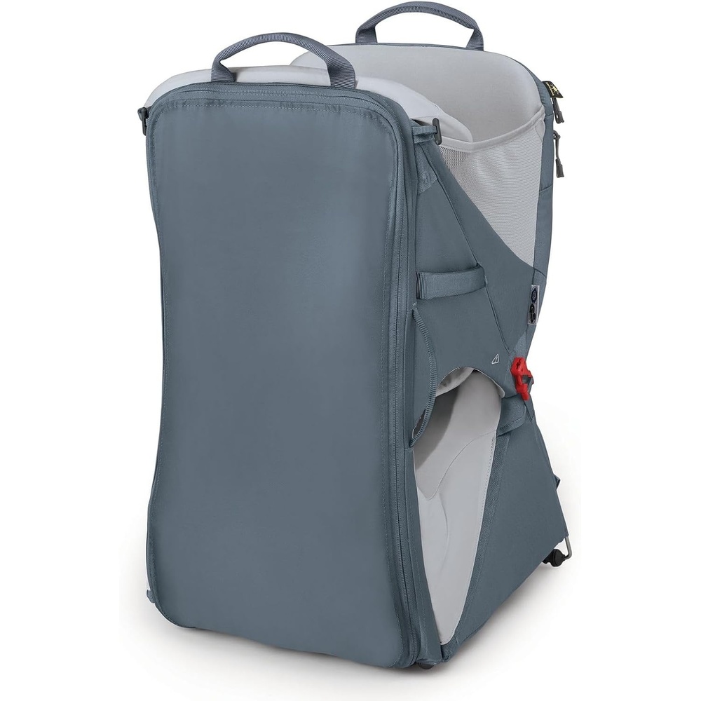 image:imageOsprey Poco LT Lightweight Child Carrier and Backpack for Travel Deep Teal Minimum load 238lbs Maximum load 485lbsTungsten Grey