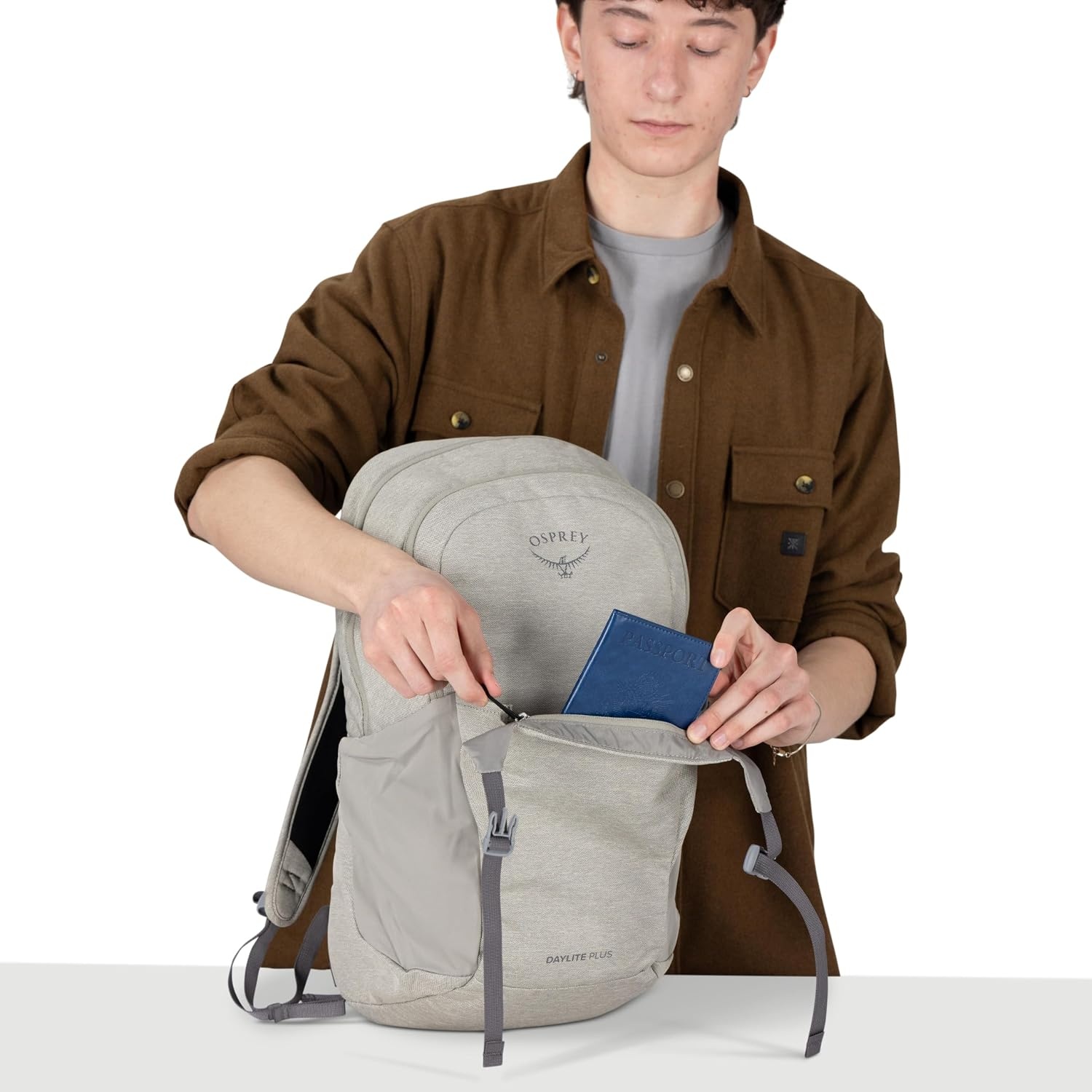 image:imageOsprey Daylite Plus Driftshade Grey Wolf OSGrey Wolf