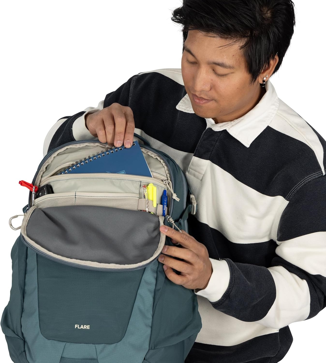 image:imageOsprey Flare Commuter Laptop BackpackIris Pink