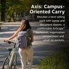 Osprey Axis Campus Laptop Backpack x Hydro Flask 5L Lunch Bag – Everyday Commuter Bundle for Campus and Work, Iris(Cascade)