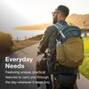 Osprey Nebula Commuter Backpack – Everyday Bag with Laptop Sleeve and Bottle Pockets, Sandy Grey/Olive Tan Heather(Porcelain Orange Heather)