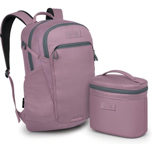 Osprey Axis Campus Laptop Backpack x Hydro Flask 5L Lunch Bag – Everyday Commuter Bundle for Campus and Work, Iris(Iris)