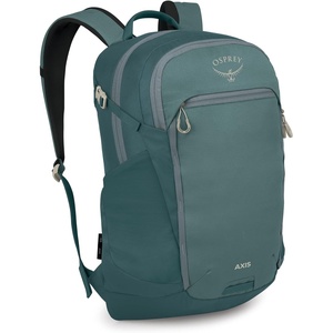 Osprey Axis Laptop Backpack – Sleek Everyday Pack with Laptop Sleeve, Water Bottle Pockets & Compression Straps(Cascade Blue-torrent Blue)