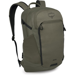 Osprey Axis Laptop Backpack – Sleek Everyday Pack with Laptop Sleeve, Water Bottle Pockets & Compression Straps(Earl Grey)