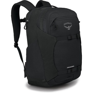 Osprey Proxima 30L Campus Laptop Backpack – Everyday Bag with Tech Storage, Bottle Pockets & Comfortable Carry, Barley Brown(Black)