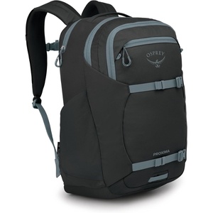 Osprey Proxima 30L Campus Laptop Backpack – Everyday Bag with Tech Storage, Bottle Pockets & Comfortable Carry, Barley Brown(Black-shale Grey)