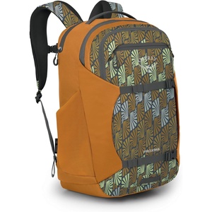 Osprey Proxima 30L Campus Laptop Backpack – Everyday Bag with Tech Storage, Bottle Pockets & Comfortable Carry, Barley Brown(Kazuma Print Toffee Orange)