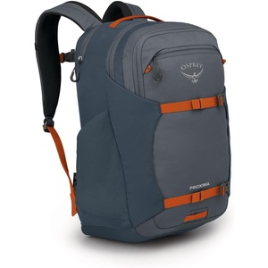 Osprey Proxima 30L Campus Laptop Backpack – Everyday Bag with Tech Storage, Bottle Pockets & Comfortable Carry, Barley Brown(Tungsten Grey/Muted Space Blue)